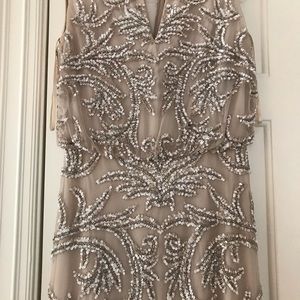 Aidan Mattox Dresses - Blush long sequin dress Aidan Mattox Dresses - Blush long sequin dress